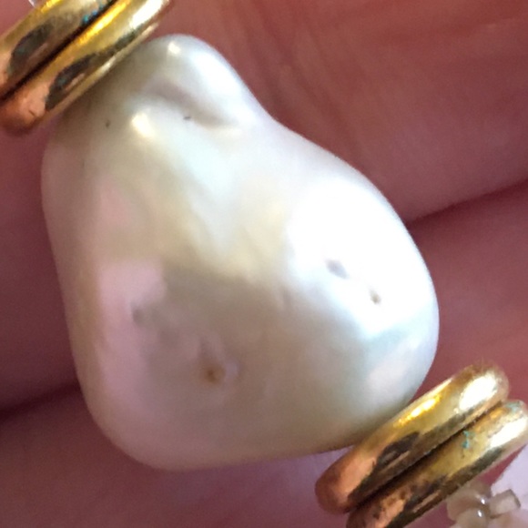 Faceted pink quartz mother of pearl bracelet - Picture 7 of 7